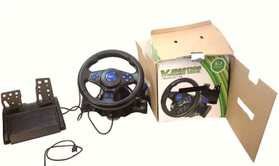 Volante vibración PS2/PS3/PC USB. Nueva caja abierta " Foto 1 de 3