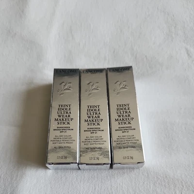 NEW LANCOME TEINT IDOLE ULTRA WEAR MAKEUP STICK 24 H  210 Buff - Image 1 of 2