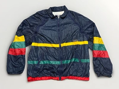 Vintage 1980s Sergio Tacchini Nylon Track Jacket/Zip Off Vest Combo Italy Sz 44 - Image 1 of 4