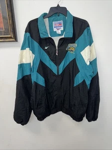 Vtg Jacksonville Jaguars Authentic Pro Line Jacket Athletic Size XL Logo 90's - Picture 1 of 7