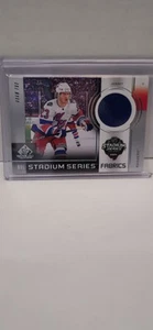 2024-25 SP Game Used Stadium Series Fabrics Adam Fox #GSF-1 - NY RANGERS - Picture 1 of 2