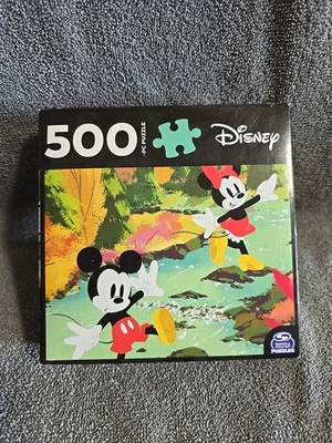Rompecabezas Disney Mickey & Minnie Mouse 500 piezas Cardinal 11"x14"/NUEVO Foto 1 de 2