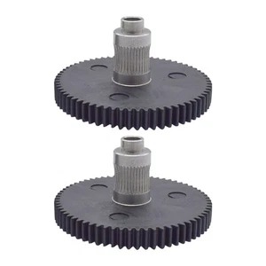 2 Pcs Stainless Steel Extruders Feeder Gears Extrusion Wheel 66-teeth Gear Hobs - Zdjęcie 1 z 12