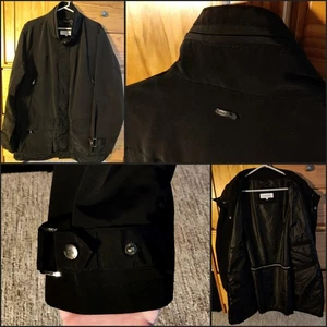 CK Calvin Klein Size LARGE Men's Black Full Zip Shell | Nice CLEAN Condition - Picture 1 of 21