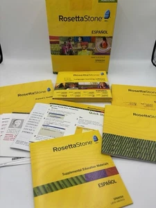 Rosetta Stone Español Spanish (Latin America) Homeschool Level 1-5 NO HEADPHONES - Picture 1 of 11