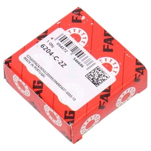 FAG 6204-C-2Z, Deep Groove Ball Bearings 62..-C-2Z, modified Internal .......... - Bild 1 von 12