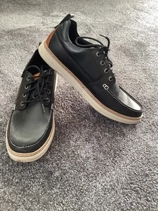 Skechers Heston-Sendo,Herren Mokassin,Sommer Schuhe,Gr.45,Schwarz,Leder,Memory - Bild 1 von 13