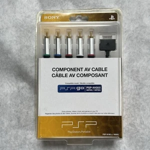 Sony Playstation PSP Go OEM Component AV Cable PSP-N1000, PSP-N180 U Brand New - Picture 1 of 19