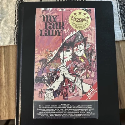 My Fair Lady 2-VHS SEALED Watermarks CBS Fox  Audrey Hepburn - Image 1 of 4