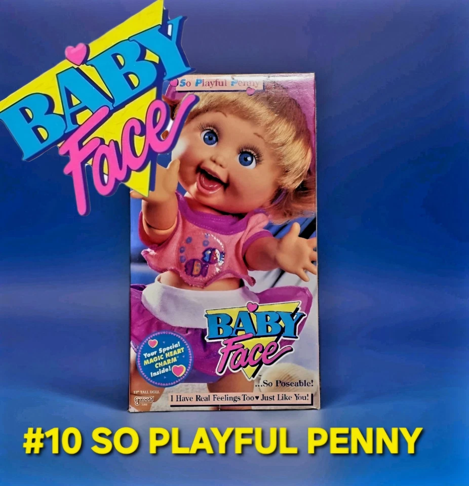 Baby Face so Happy Heidi 13" Doll 3208 Galoob 1990