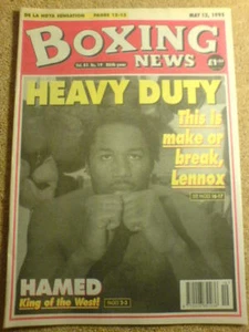 BOXING NEWS - 12 May 1995 - Picture 1 of 1