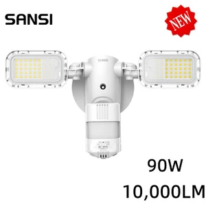 10,000LM 90W Outdoor PIR LED Motion Sensor Lights Floodlights 4 Modes Waterproof - Picture 1 of 16