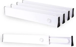 Oizeir Adjustable Drawer Dividers - Lock in Place, Non-Slip, Expandable Separato - Picture 1 of 7