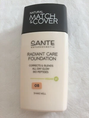 Sante Radiant Care Foundation 30 ml - Nr. 08 - Bild 1 von 2