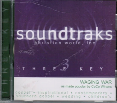 Waging War - CeCe Winans - Christian Accompaniment/Performance Track CD Foto 1 de 2