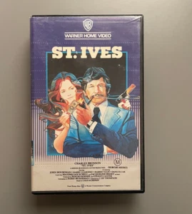 ST. IVES. Charles Bronson / Maximilian Schell. CRIME THRILLER (VHS PAL) - Picture 1 of 2