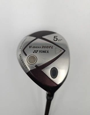 Yonex V-Mass 260FL 21° 5 Wood, Ladies Flex Graphite Shaft, Heavy Shaft Rub - Image 1 of 4