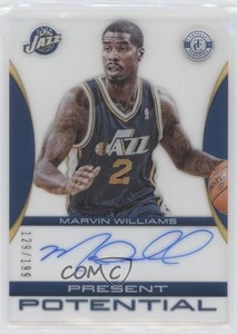 2013-14 Totally Certified Present Potential Signatures /199 Marvin Williams Auto