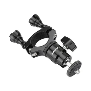 CAMVATE Handlebar Clamp Mount Holder With Ball Head 1/4" Screw For Phone / GoPro - Picture 1 of 7