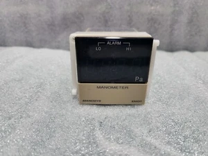 As-Is YAMAMOTO ELECTRIC DIGITAL DIFFERENTIAL PRESSURE GAUGE 300 Pa EMD7 D3P1D - Picture 1 of 4