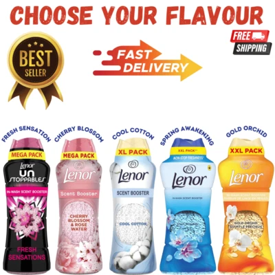 Lenor Unstoppables Laundry Scent Booster Beads Long Lasting Freshness Best In UK - Image 1 of 4