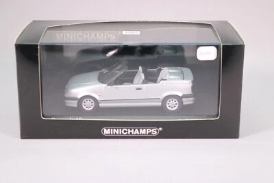 ZE234 MINICHAMPS 1/43 RENAULT 19 CABRIOLET 1992 SILVER REF 400113730 EDL - Photo 1/4