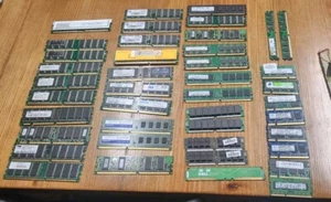 Assorted Desktop And Laptop Memory RAM Various Sizes AS IS. Free Shipping. - Picture 1 of 9