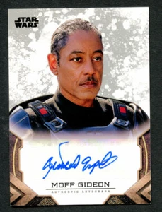 Giancarlo Esposito Moff Gideon A-GE signiertes Auto 2020 Topps Star Wars mandalorianisch - Bild 1 von 1
