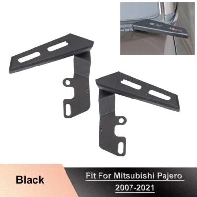 Hood Hinges Light Lamp Bracket Ditch Side Mount For Mitsubishi Pajero 2007-2021 - image 1 of 4