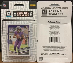 2023 DONRUSS BALTIMORE RAVENS TEAM SET JACKSON TUCKER SMITH ANDREWS FLOWERS - Picture 1 of 1