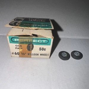 Vintage NOS PERFECT#60x2 = Balloon Tire Sets RC Plane - Picture 1 of 6