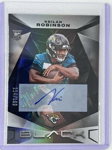2024 Panini Black #161 Keilan Robinson Rookie Auto #/199 Jaguars RG2 - Picture 1 of 2