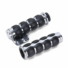 1" Motorcycle Handlebar Hand Grips With throttle For Harley Honda Yamaha Chopper
