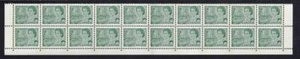 Canada 1971 QEII 7c Centennial, MNH W2B tagged blank bottom strip, sc#543p DEX - Picture 1 of 1