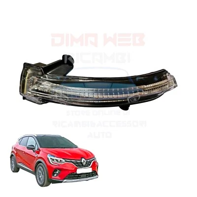FANALE FANALINO SPECCHIO SPECCHIETTO RETROVISORE FRECCIA DX RENAULT CAPTUR 2020 - Immagine 1 di 3