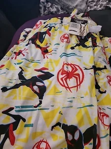 Spider-Man: Into The Spider-Verse Men's Allover Print Sleep Pants 2Xl - Picture 1 of 5