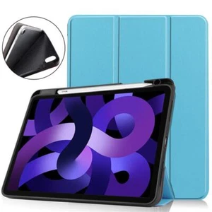 Funda Híbrida Para iPad Air 5ta 4ta Generación 10.9 Cubierta Antigolpes Cuero Inteligente - Imagen 1 de 32