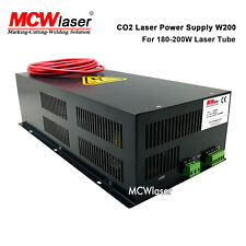 MCWlaser 200W CO2 Zasilacz laserowy do grawerowania rur 180W-200W