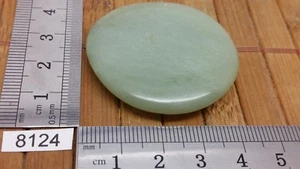 SERPENTINE qualité AA galet pierre plate - mineraux lithotherapie massage reiki - Picture 1 of 1