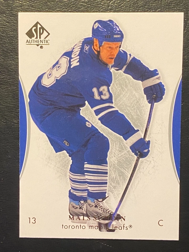 Mats Sundin 2007-08 Upper Deck SP Authentic #20 Toronto Maple Leafs - Image 1 of 2