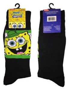 Nickelodeon SpongeBob Schwammhose St Patricks Day Crew Socken für Erwachsene Größe 10-13 - Bild 1 von 1
