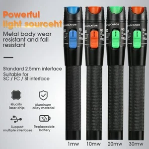 30MW/20MW/10MW/5KM Visual Fault Locator Fiber Optic Cable Tester 10-30Km VFL - Picture 1 of 14