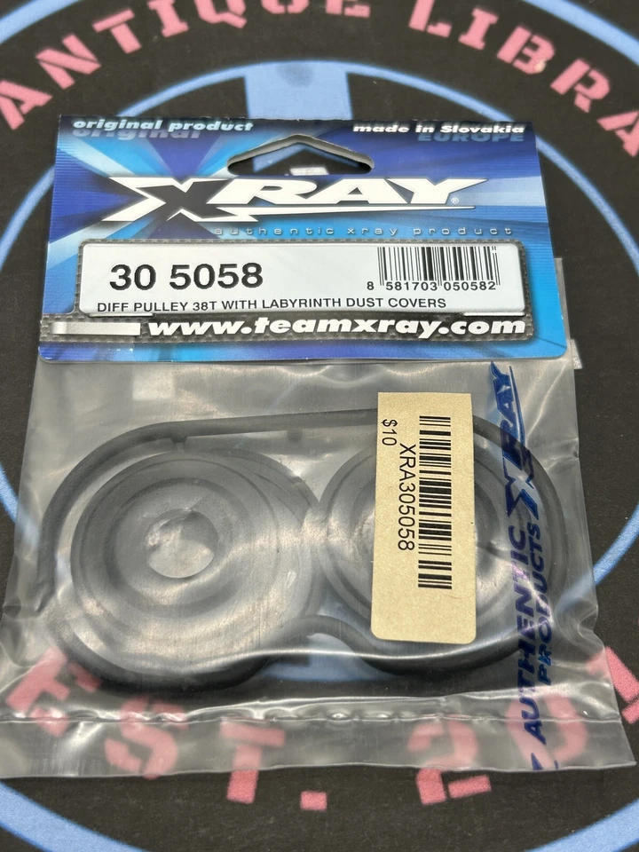 XRay. 305058 Diff Pulley 38T With Labyrinth Dust Covers ￼ - Image 1 of 1