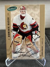 Domink Hasek 2005-06 Parkhurst Auto /100 SP 333