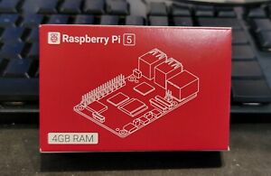 Raspberry Pi 5 - 4GB RAM BRAND NEW SEALED IN HAND SHIPS ASAP