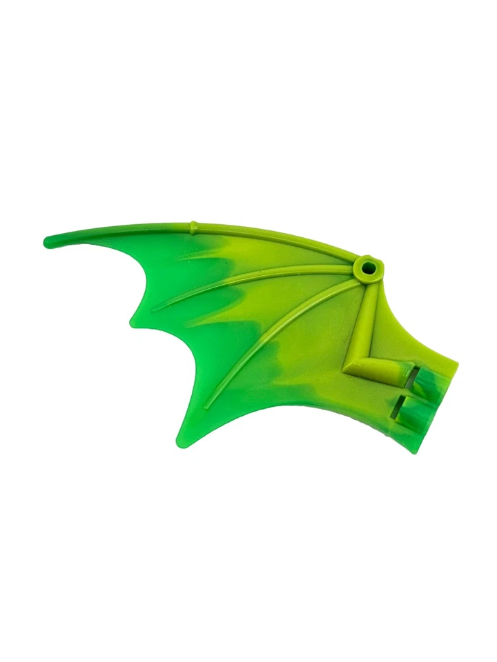 2016 Lego Elves 41176 Secret Market Place 1 peça de asa apenas parte verde - Imagem 1 de 2