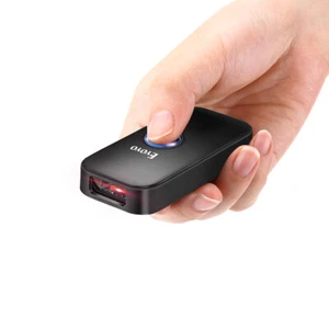Eyoyo Mini 1D Bluetooth Barcode Scanner Bluetooth USB Wired Bar Code Reader - Picture 1 of 12