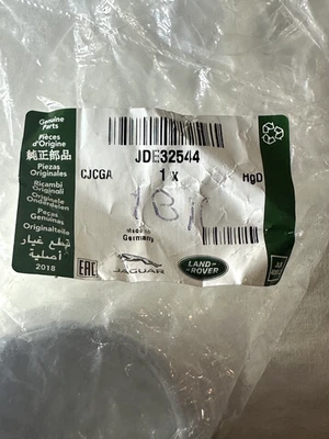 Nueva abrazadera de escape original Jaguar 2014-2024 tipo F XE XJ F-Pace JDE32544 JP Foto 1 de 2