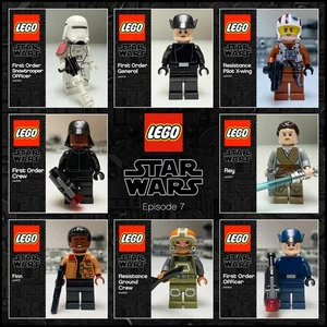 LEGO Star Wars - Episode 7 - minifigures Multi-listing Choose your figure - Picture 1 of 77