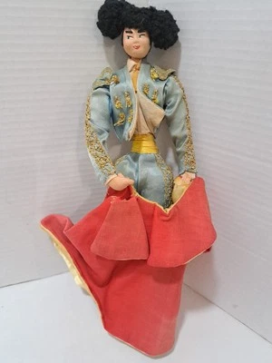 Handmade 12" Roldan Klumpe ? Barcelona Spain Spanish Doll Matador Dirty - Image 1 of 4